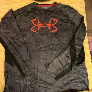 MENS XXL NEW UNDER ARMOUR FITTED LONG SLEEVE